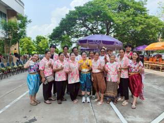 KPRU สวมผ้าไทย ห่มสไบ ใส่โจงสงกรานต์ สืบสานประเพณี ประจำปี 2568